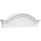 Ekena Millwork Segment Arch W/ Flankers Smooth Architectural Grade PVC Pediment, 34"W x 9-1/2"H x 2-1/2"P PEDPS034X095SGF00 - alternate 1